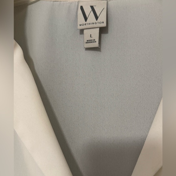 Women's Cream Blouse - Picture 3 of 3